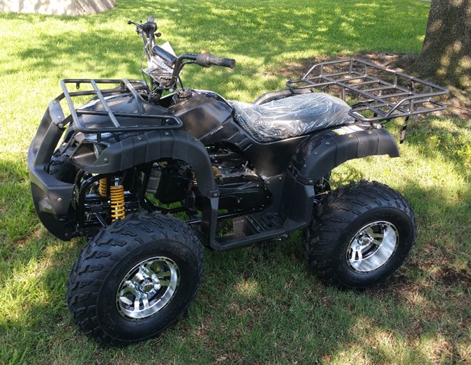 RPS DF200AVA 170cc ATV w/Upgraded Chrome Rims