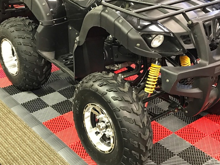 RPS DF200AVA 170cc ATV w/Upgraded Chrome Rims